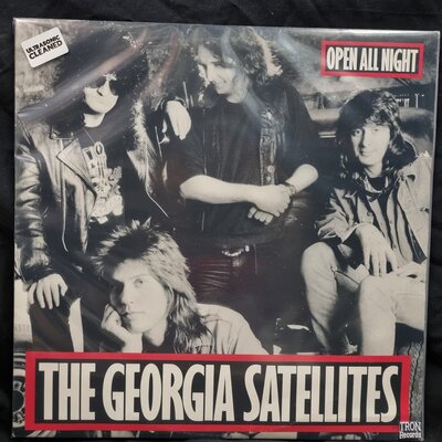 The Georgia Satellites - Open All Night-lp-Tron Records