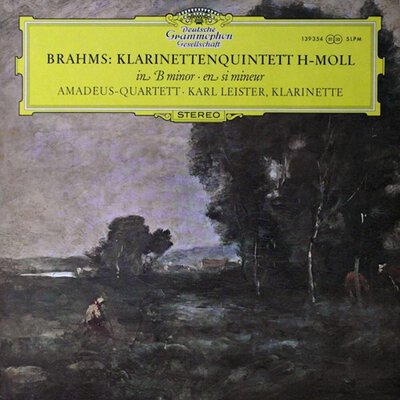 Brahms - Klarinettenquintett H-Moll-lp-Tron Records