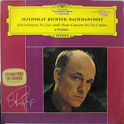 Svjatoslav Richter : Rachmaninoff - Klavierkonzert Nr.2-lp-Tron Records