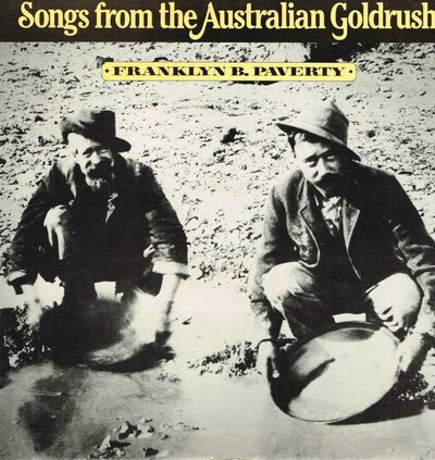 Franklin B Paverty - Songs From The Australian Goldrush-lp-Tron Records