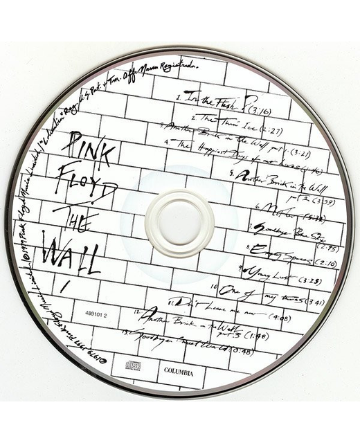 Pink Floyd The Wall Tron Records CDs Pink Floyd Rock Prog Rock