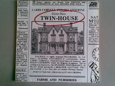 Larry Coryell & Philip Catherine - Twin-House (Guitar Duos)-lp-Tron Records