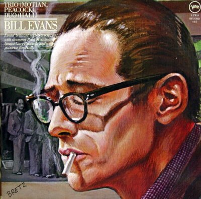 Bill Evans - Trio (Motian, Peacock), Duo (Hall)-lp-Tron Records