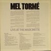 Mel Torme - Live At The Maisonette