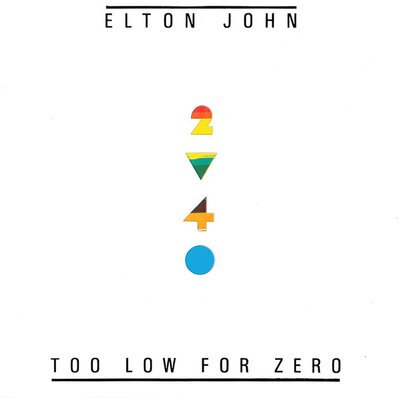 Elton John - Too Low For Zero (CD)-cds-Tron Records
