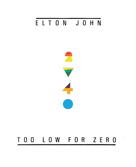 Elton John - Too Low For Zero (CD)