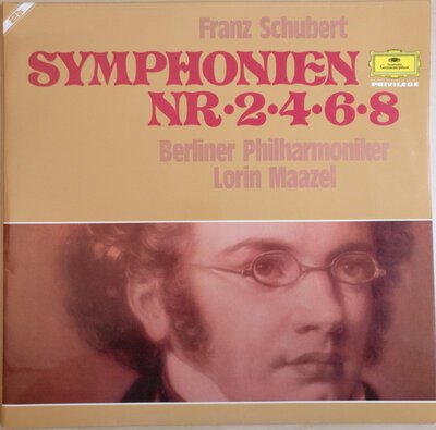 Franz Schubert - Symphonien Nr.2.4.6.8-lp-Tron Records