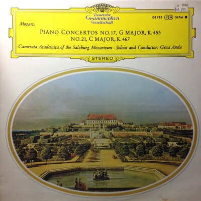 Mozart - Piano Concertos No.17 , No.21-lp-Tron Records