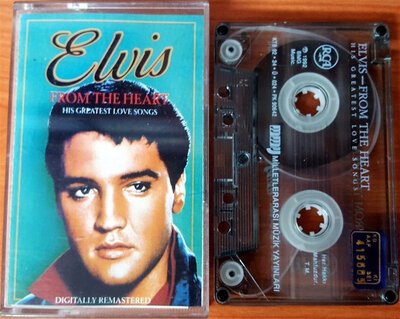 Elvis Presley - From The Heart-cassette-Tron Records