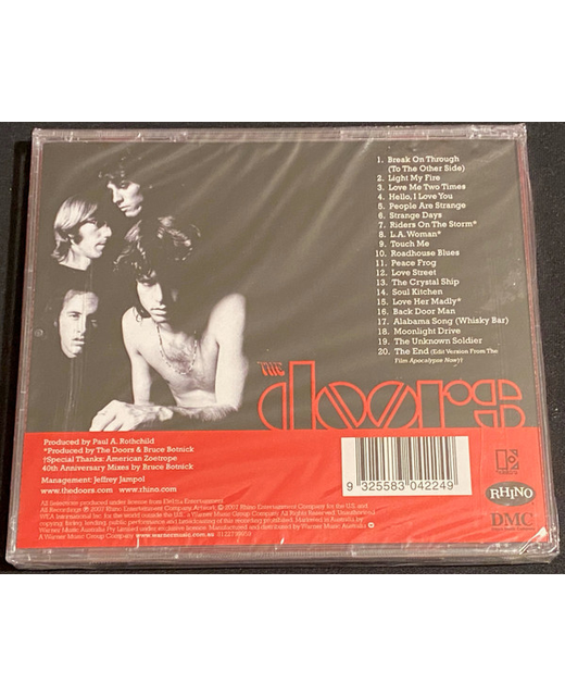 The Doors - The Very Best Of The Doors - Tron Records | CDs - The Doors ...