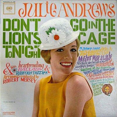 Julie Andrews - Don't Go In The Lion's Cage Tonight-lp-Tron Records