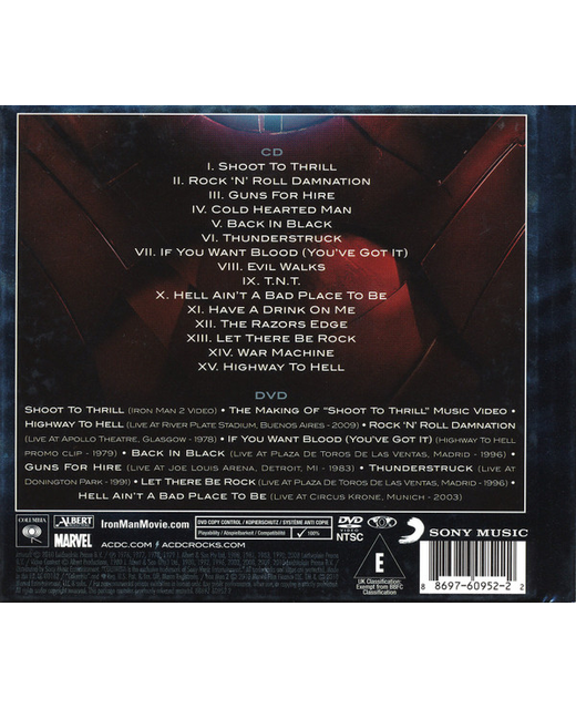 ACDC - Iron Man 2 - Tron Records | CDs - ACDC ROCK HARD ROCK (Mint)
