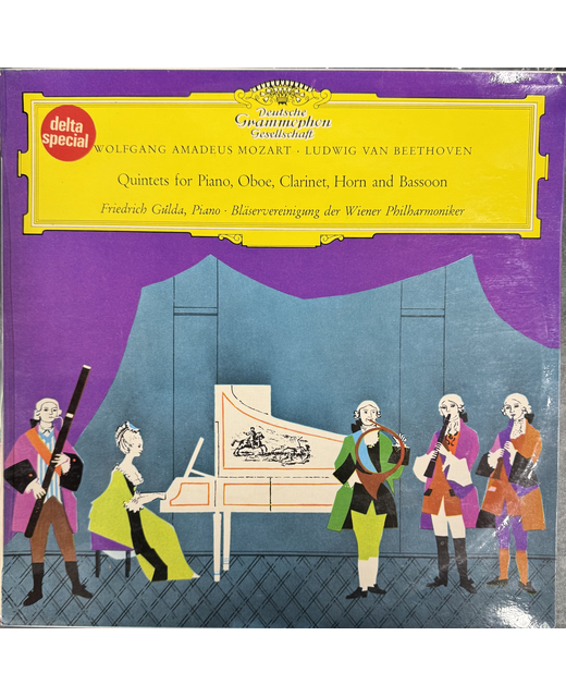 Mozart and Beethoven - Quintets For Piano, Oboe, Clarinet, Horn And Bassoon
