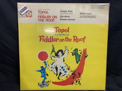 Topol - Fiddler On The Roof-lp-Tron Records