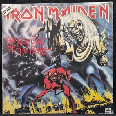 Iron Maiden - The Number Of The Beast-lp-Tron Records