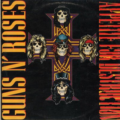 Guns N' Roses - Appetite For Destruction-lp-Tron Records