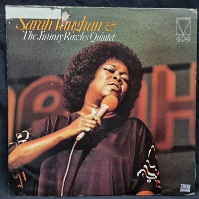 Sarah Vaughan - Sarah Vaughan & The Jimmy Rowles Quintet-lp-Tron Records