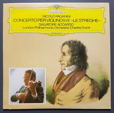 Nicolo Paganini - Concerto Per Violino N. 1-lp-Tron Records