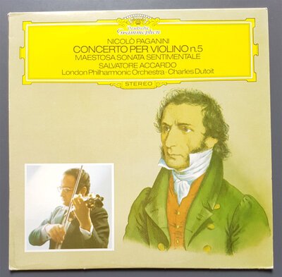 Nicolo Paganini - Concerto Per Violino N. 5-lp-Tron Records