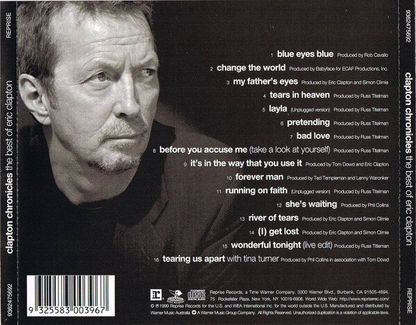 Eric Clapton - Clapton Chronicles - Tron Records | CDs - Eric