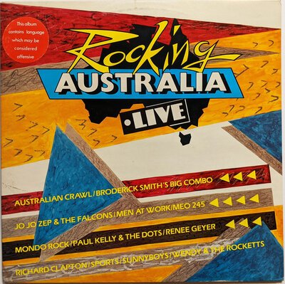 Various - Rocking Australia Live-lp-Tron Records