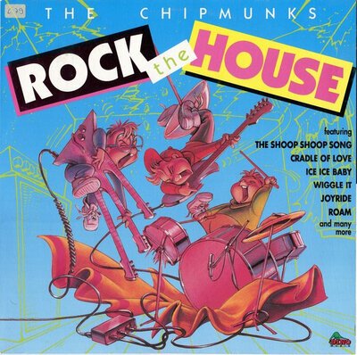 The Chipmunks - Rock The House-lp-Tron Records