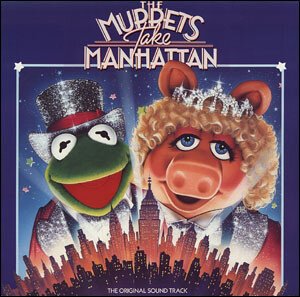 The Muppets - The Muppets Take Manhattan-lp-Tron Records