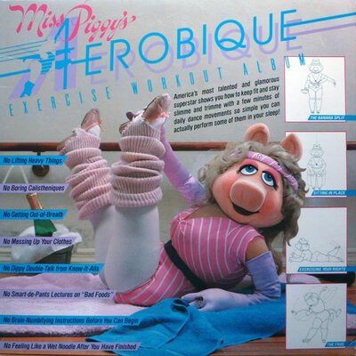 Miss Piggy – Miss Piggy's Aerobique Exercise Workout Album-lp-Tron Records