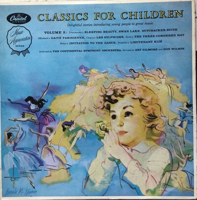 Art Gilmore & Don Wilson – Classics For Children Volume 2-lp-Tron Records