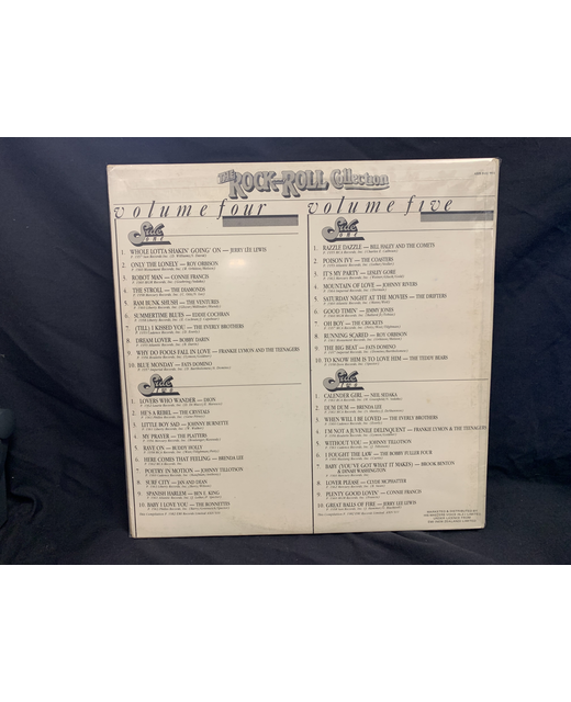 Various The Rock And Roll Collection Forty Original Hits Volume Four
