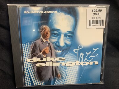 Duke Ellington - 1953-1955, 20 Jazz Classics-cds-Tron Records