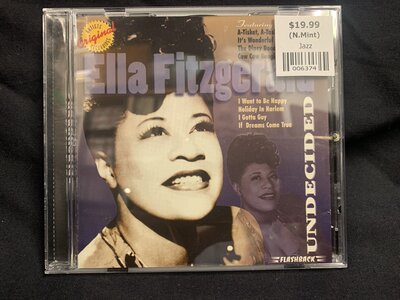 Ella Fitzgerald - Undecided-cds-Tron Records