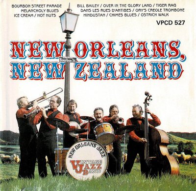 The Vintage Jazz Band - New Orleans New Zealand-lp-Tron Records