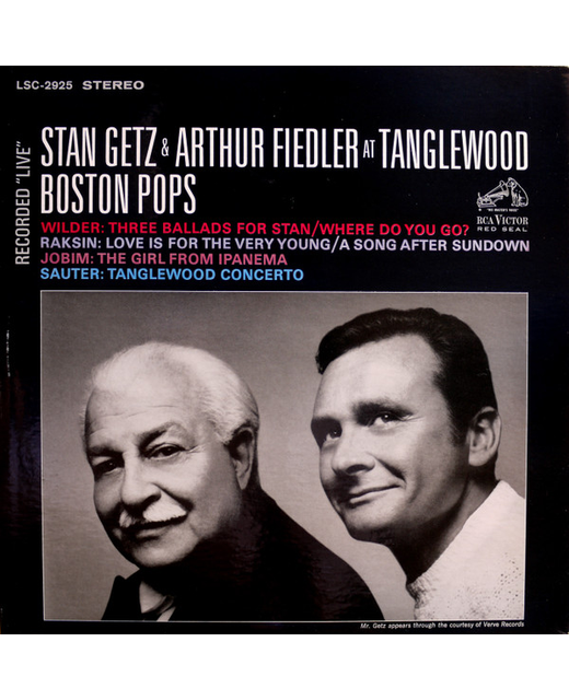 Stan Getz & Arthur Fiedler – At Tanglewood