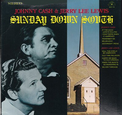 Johnny Cash And Jerry Lee Lewis - Sunday Down South-lp-Tron Records