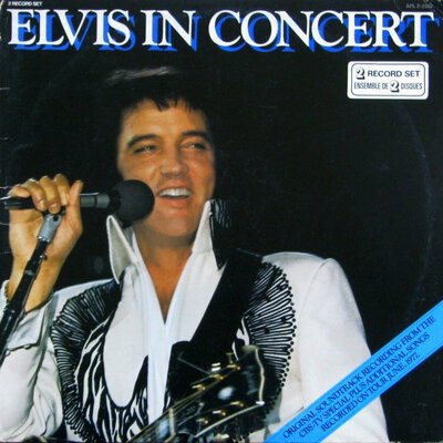 Elvis Presley – Elvis In Concert-lp-Tron Records