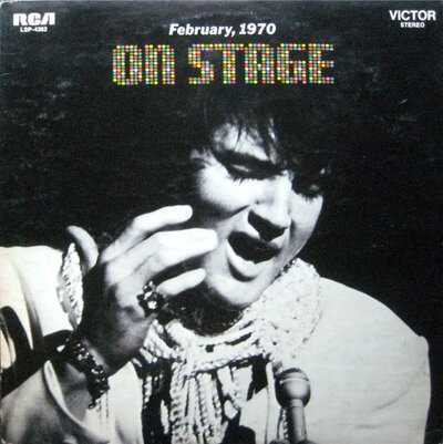 Elvis Presley - On Stage-lp-Tron Records