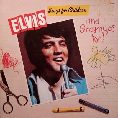 Elvis Presley – Sings For Children-lp-Tron Records