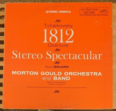 Morton Gould Orchestra - 1812 Overture Sound Spectacular-lp-Tron Records