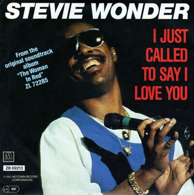 Stevie Wonder - I Just Called To Say I Love You-7"-(45's)-Tron Records