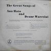 Ana Hato & Deane Waretini - The Great Songs