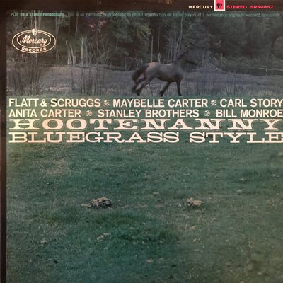 Various – Hootenanny Bluegrass Style-lp-Tron Records