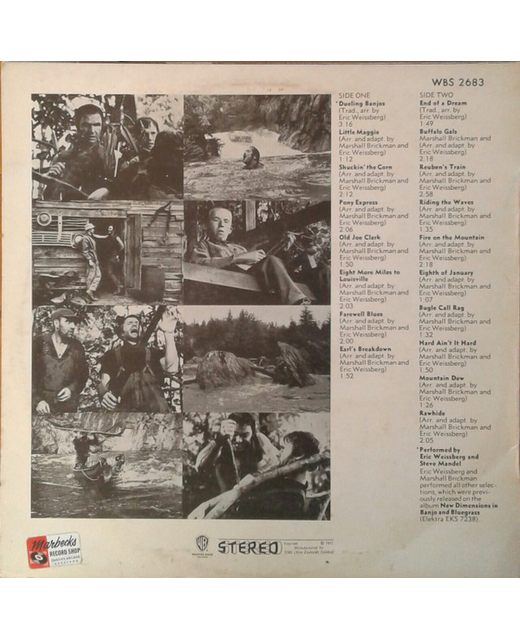 Eric Weissberg & Steve Mandel Dueling Banjos Tron Records Vinyl