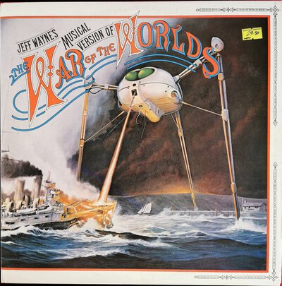 Jeff Wayne - The War Of The Worlds-lp-Tron Records