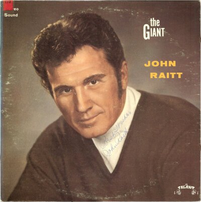 John Raitt - The Giant-lp-Tron Records