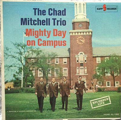 The Chad Mitchell Trio – Mighty Day On Campus-lp-Tron Records