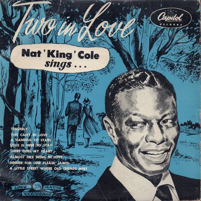 Nat King Cole - Sings... Two In Love (10")-lp-Tron Records