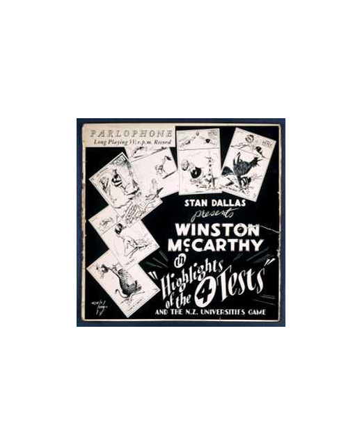 Winston McCarthy - Highlights Of The 4 Tests and the NZ Universities Game (10")