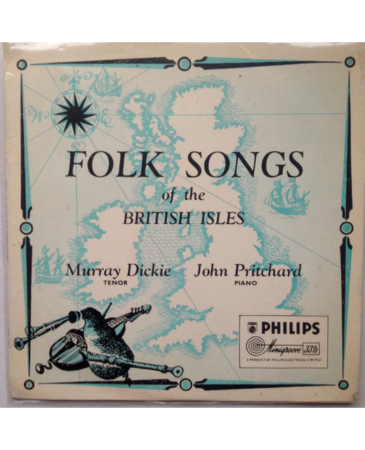 Murray Dickie, John Pritchard - Folk Songs Of The British Isles (10")