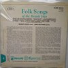 Murray Dickie, John Pritchard - Folk Songs Of The British Isles (10")